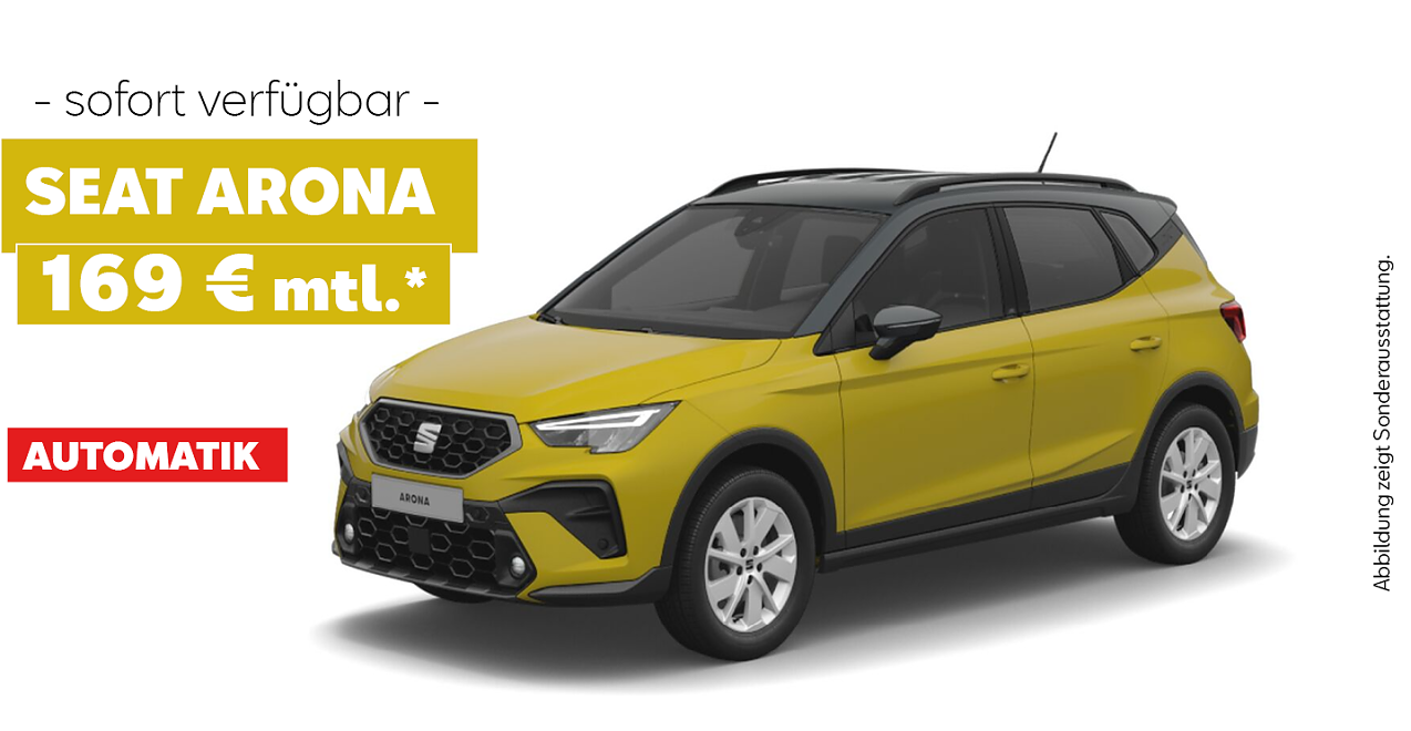 Seat Arona - Abbildung zeigt Sonderausstattung (Foto: SEAT)