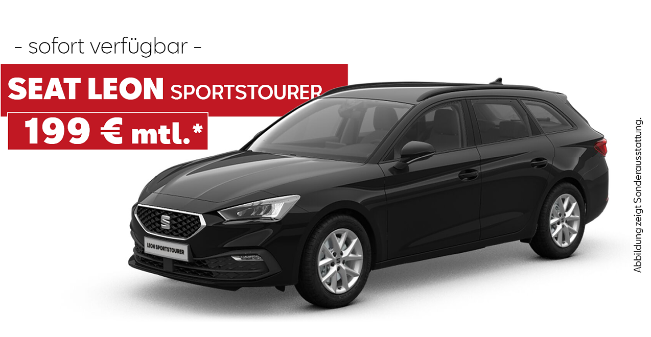 Seat Leon Sportstourer - Abbildung zeigt Sonderausstattung (Foto: SEAT)