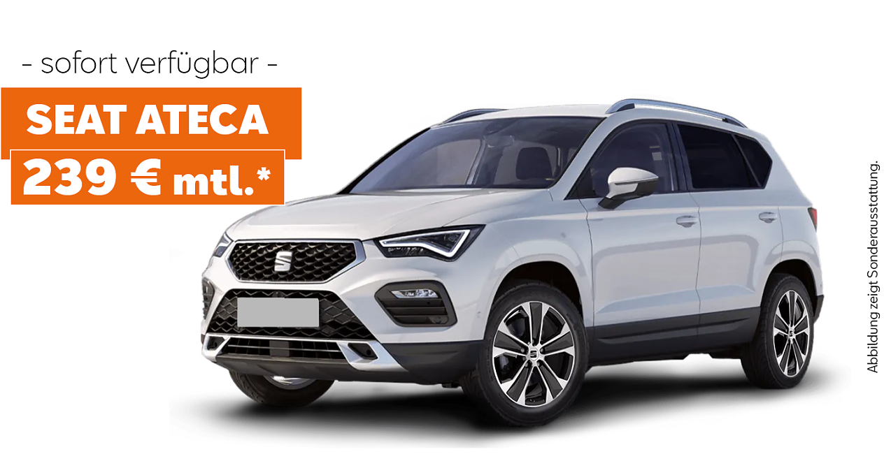 Seat Ateca - Abbildung zeigt Sonderausstattung (Foto: SEAT)