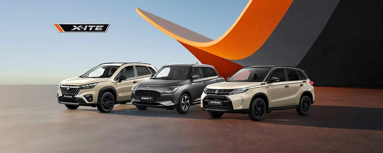 Die X-ITE Sondermodelle von Suzuki (Foto: Suzuki)