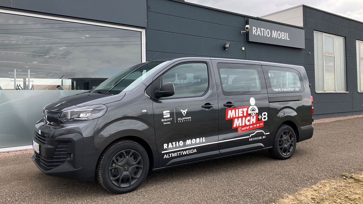 Miet mich - in Altmittweida und Zschopau! (Foto: Ratio Mobil)