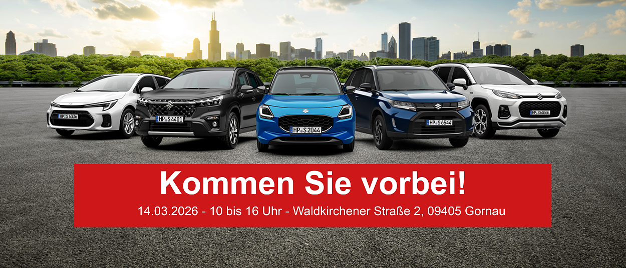 Suzuki-Tag in Gornau (Foto: Ratio Mobil)