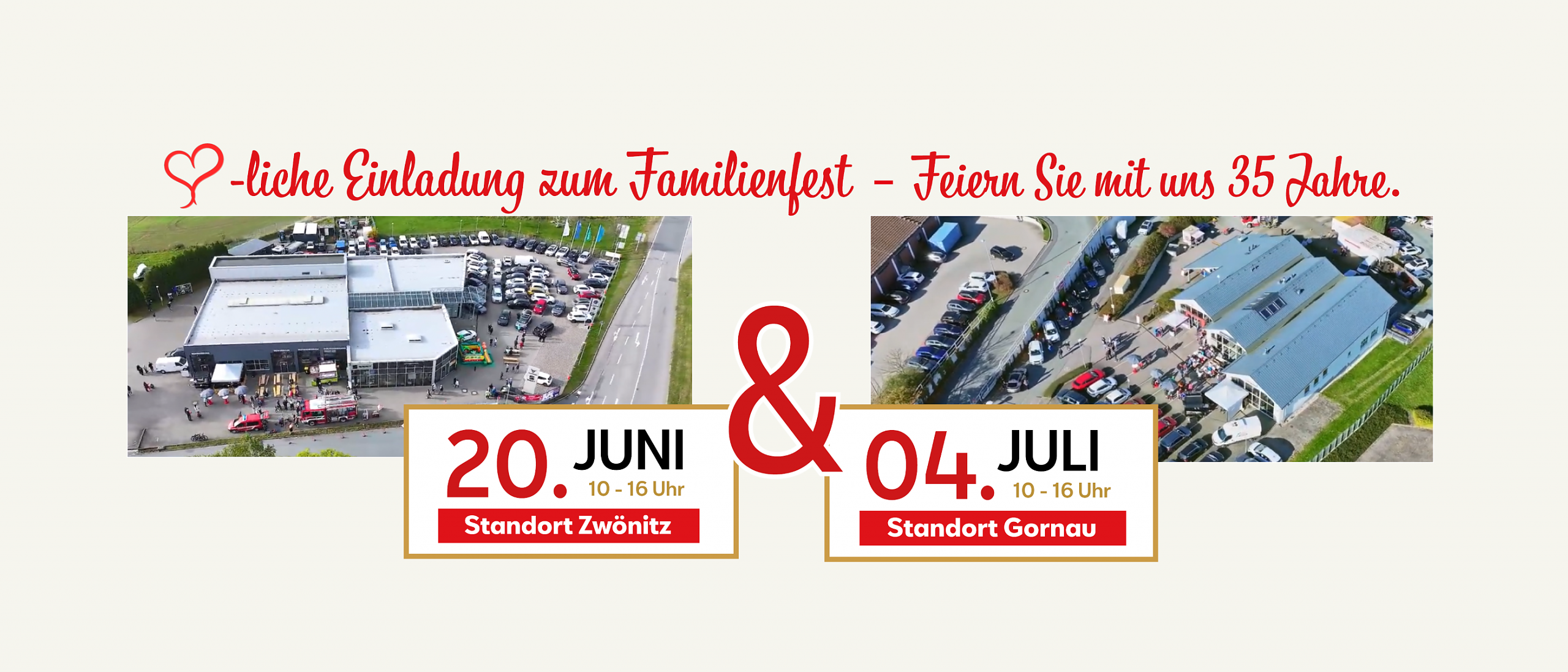 Herzliche Einladung