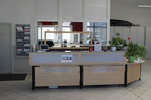 Empfangsbereich