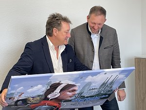 Uwe Bach, J&ouml;rg Treinen (v.l.n.r.)