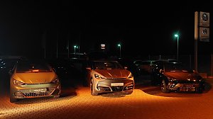 Präsentation der CUPRA Modelle im Außenbereich
