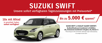 Suzuki Tageszulassungen mit Preisvorteil