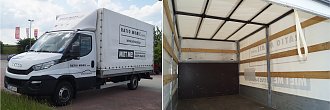 Transporter mit Plane und Ladebordwand(Ratio Mobil)
