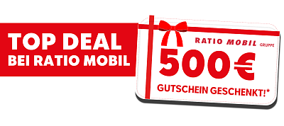 500,-� Gutschein erhalten