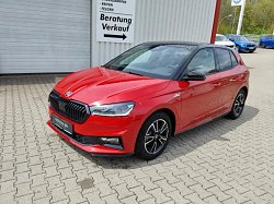 Bildbeschreibung: Skoda FABIA MONTE CARLO 1.0 TSI DSG, CO2-Klasse: D, SITZHEI. EINPARKH.