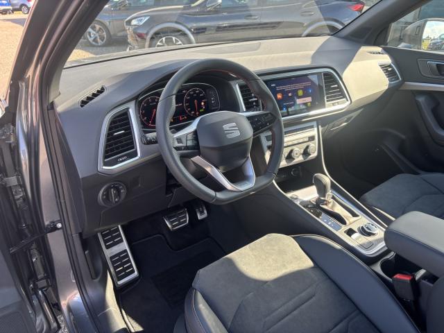 Seat ATECA FR BLACK EDITION 1.5 TSI DSG, CO2-Klasse: E, AHZV NAVI SHZ Bildbeschreibung: Seat ATECA FR BLACK EDITION 1.5 TSI DSG, CO2-Klasse: E, AHZV NAVI SHZ