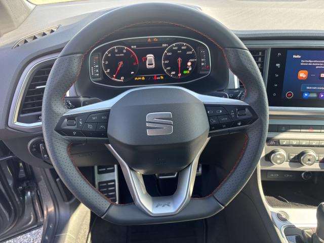 Seat ATECA FR BLACK EDITION 1.5 TSI DSG, CO2-Klasse: E, AHZV NAVI SHZ Bildbeschreibung: Seat ATECA FR BLACK EDITION 1.5 TSI DSG, CO2-Klasse: E, AHZV NAVI SHZ