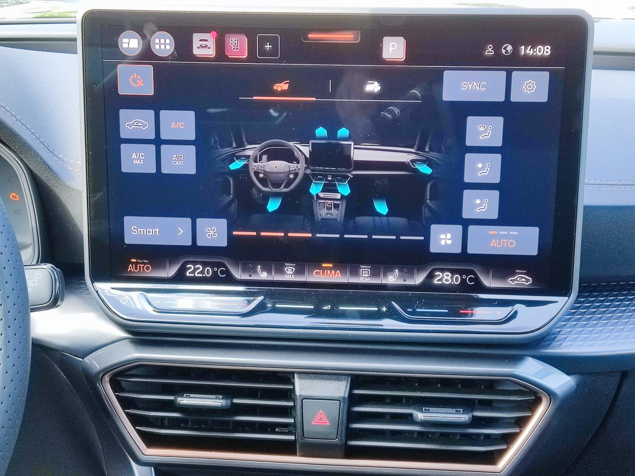 Cupra FORMENTOR 1.5 TSI, CO2-Klasse: E, NAVI AHZV-VORBER. MATRIX-LED Bildbeschreibung: Cupra FORMENTOR 1.5 TSI, CO2-Klasse: E, NAVI AHZV-VORBER. MATRIX-LED
