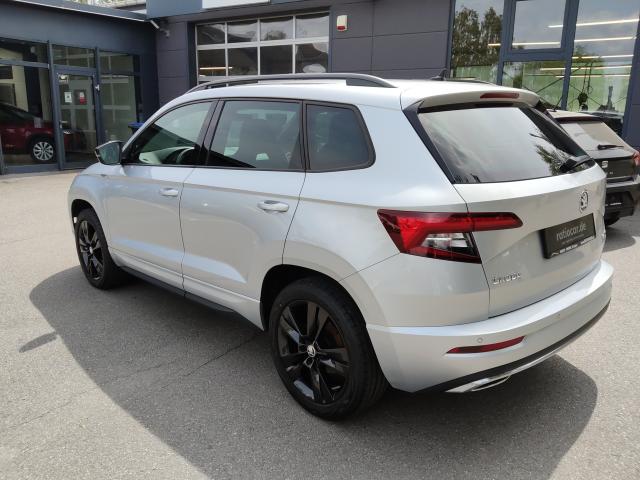 Skoda KAROQ SPORTLINE 1.5 TSI DSG 4X4 NAVI EINPARKH. Bildbeschreibung: Skoda KAROQ SPORTLINE 1.5 TSI DSG 4X4 NAVI EINPARKH.