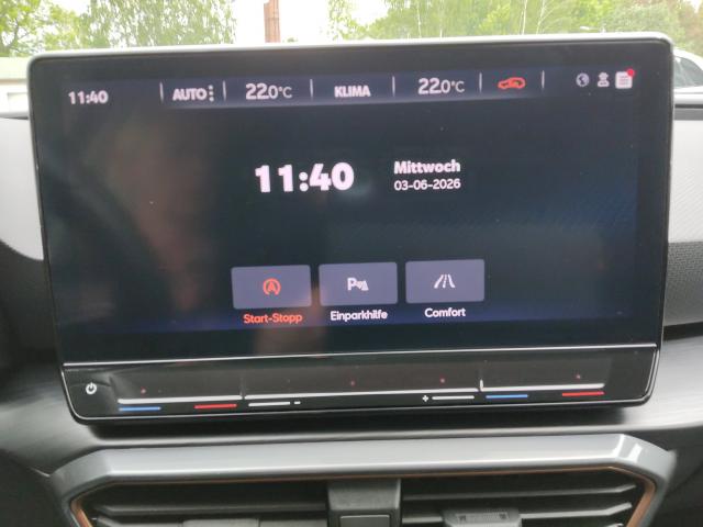 Cupra LEON 2.0 TSI DSG NAVI FREISPR. BEHEIZB. LENKRAD Bildbeschreibung: Cupra LEON 2.0 TSI DSG NAVI FREISPR. BEHEIZB. LENKRAD