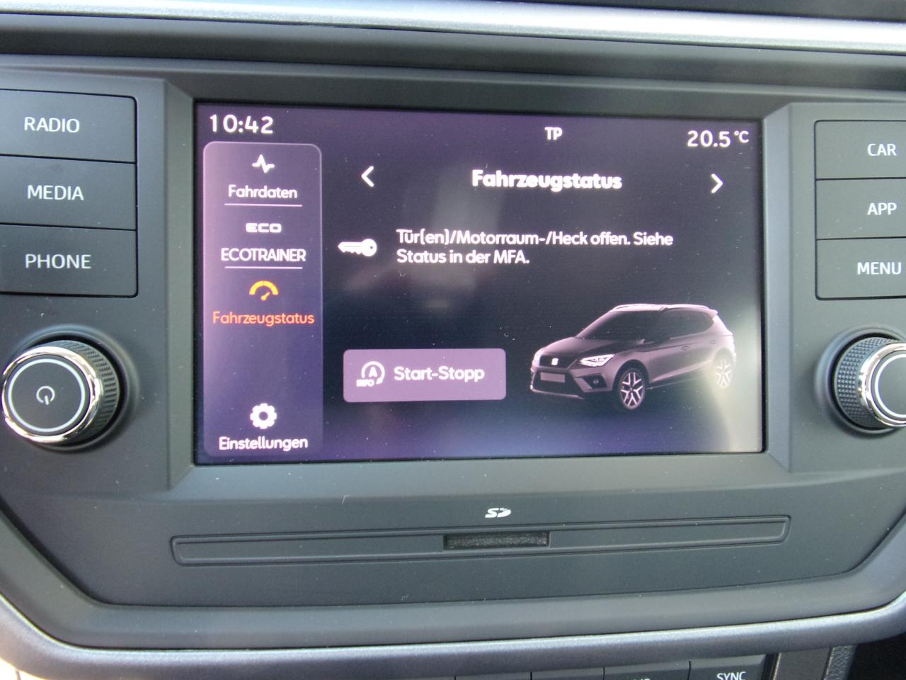 Seat ARONA STYLE BEATS 1.0 TSI SITZHEIZ. EINPARKH. Bildbeschreibung: Seat ARONA STYLE BEATS 1.0 TSI SITZHEIZ. EINPARKH.