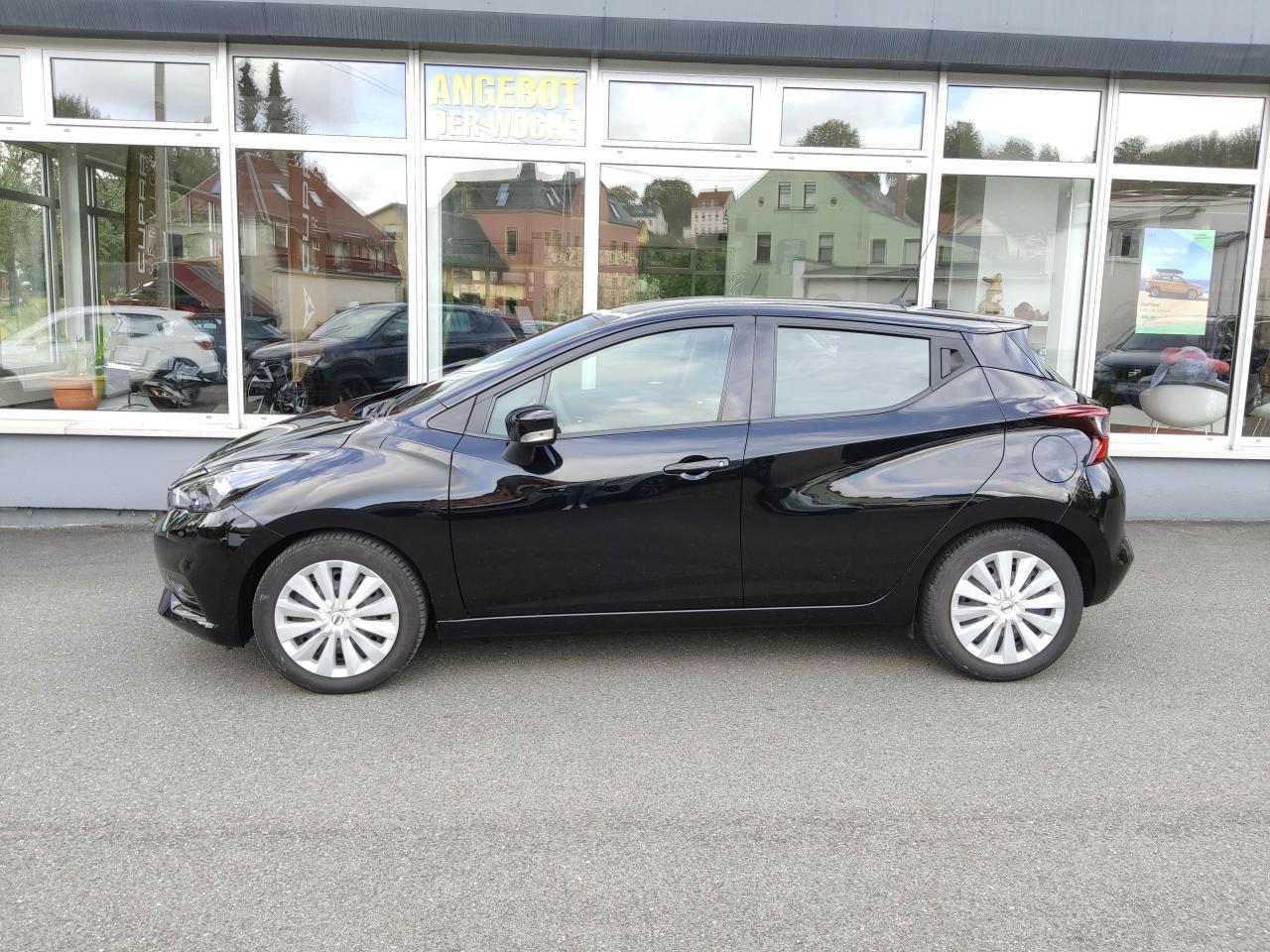 Nissan MICRA ACENTA 1.0 SCHECKHEFTGEPFL. NAVI KLIMA Bildbeschreibung: Nissan MICRA ACENTA 1.0 SCHECKHEFTGEPFL. NAVI KLIMA