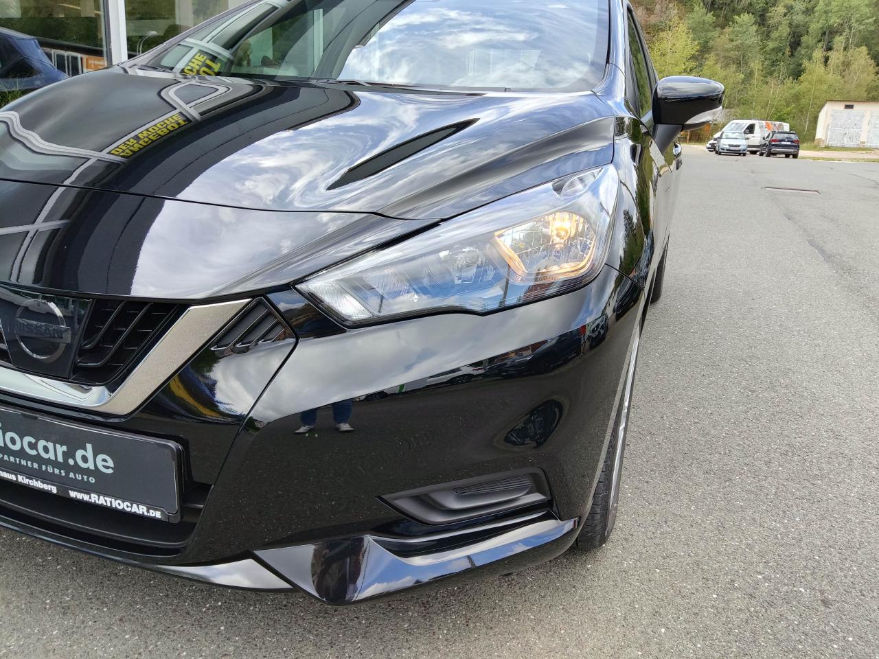 Nissan MICRA ACENTA 1.0 SCHECKHEFTGEPFL. NAVI KLIMA Bildbeschreibung: Nissan MICRA ACENTA 1.0 SCHECKHEFTGEPFL. NAVI KLIMA