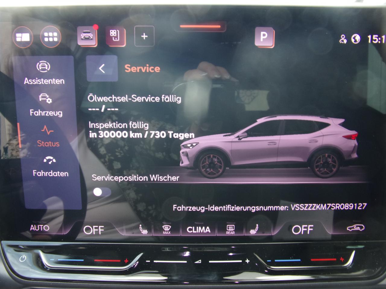 Cupra FORMENTOR 2.0 TSI DSG 4DRIVE 5 J. GAR.* AHZV Bildbeschreibung: Cupra FORMENTOR 2.0 TSI DSG 4DRIVE 5 J. GAR.* AHZV