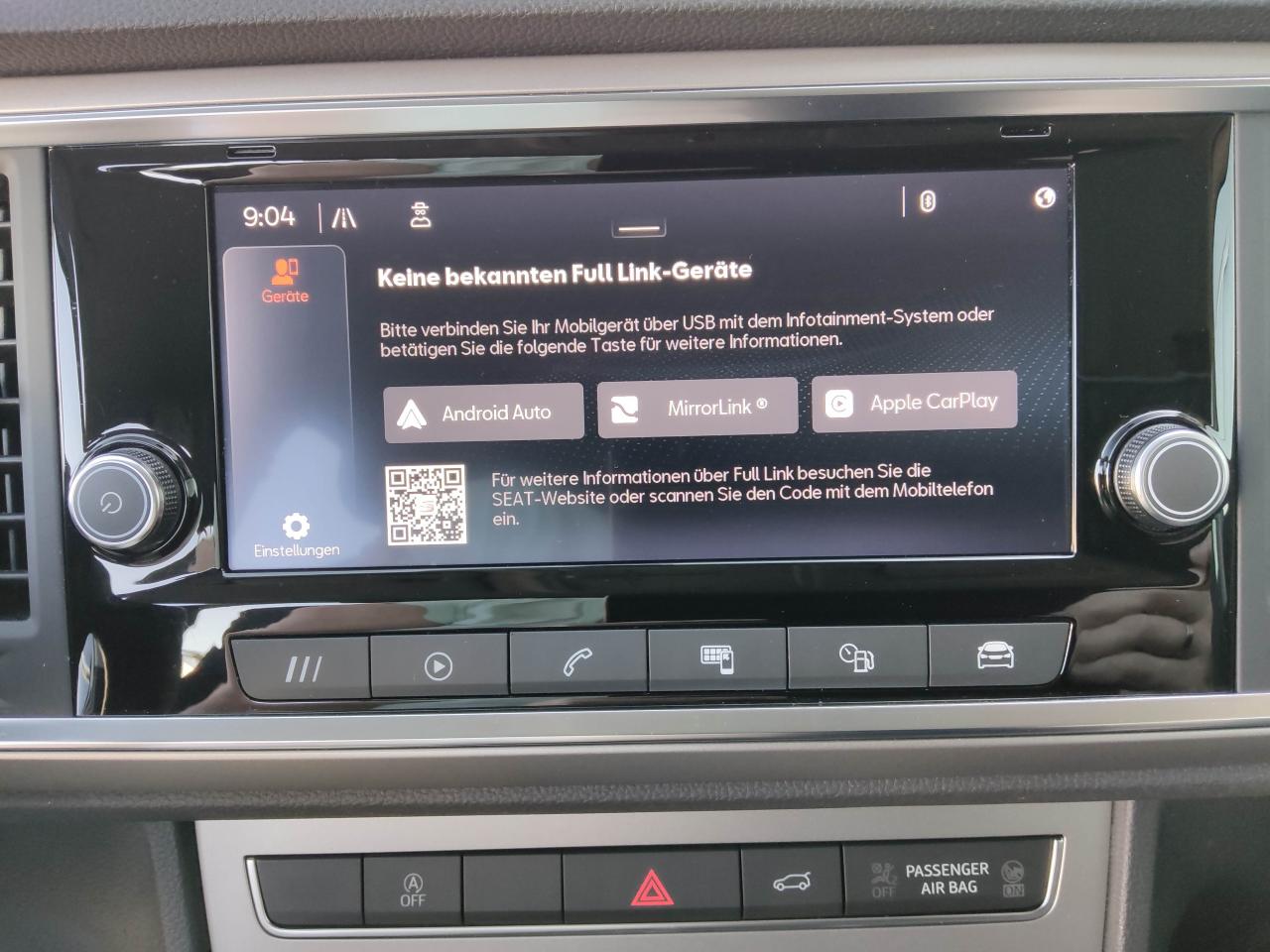 Seat ATECA XPERIENCE 2.0 TSI DSG 4DRIVE FULL-LINK SHZ Bildbeschreibung: Seat ATECA XPERIENCE 2.0 TSI DSG 4DRIVE FULL-LINK SHZ