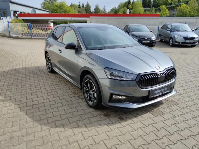 Skoda FABIA MONTE CARLO 1.0 TSI DSG, CO2-Klasse: D, LED SMARTLINK SHZ Bildbeschreibung: Skoda FABIA MONTE CARLO 1.0 TSI DSG, CO2-Klasse: D, LED SMARTLINK SHZ