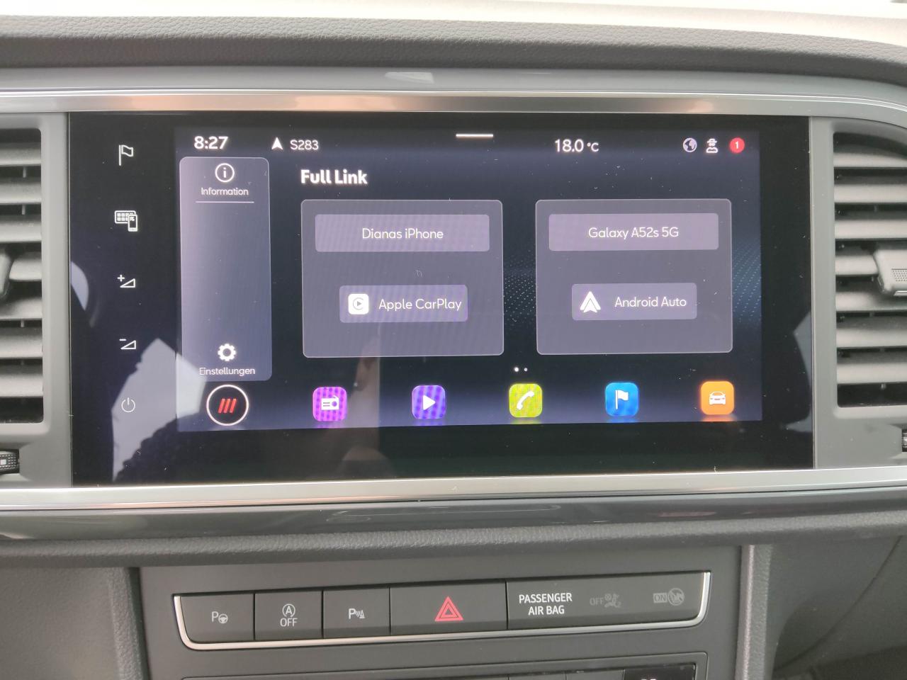 Seat ATECA STYLE 1.5 TSI DSG AHZV AUTOMATIK USB DAB+ Bildbeschreibung: Seat ATECA STYLE 1.5 TSI DSG AHZV AUTOMATIK USB DAB+