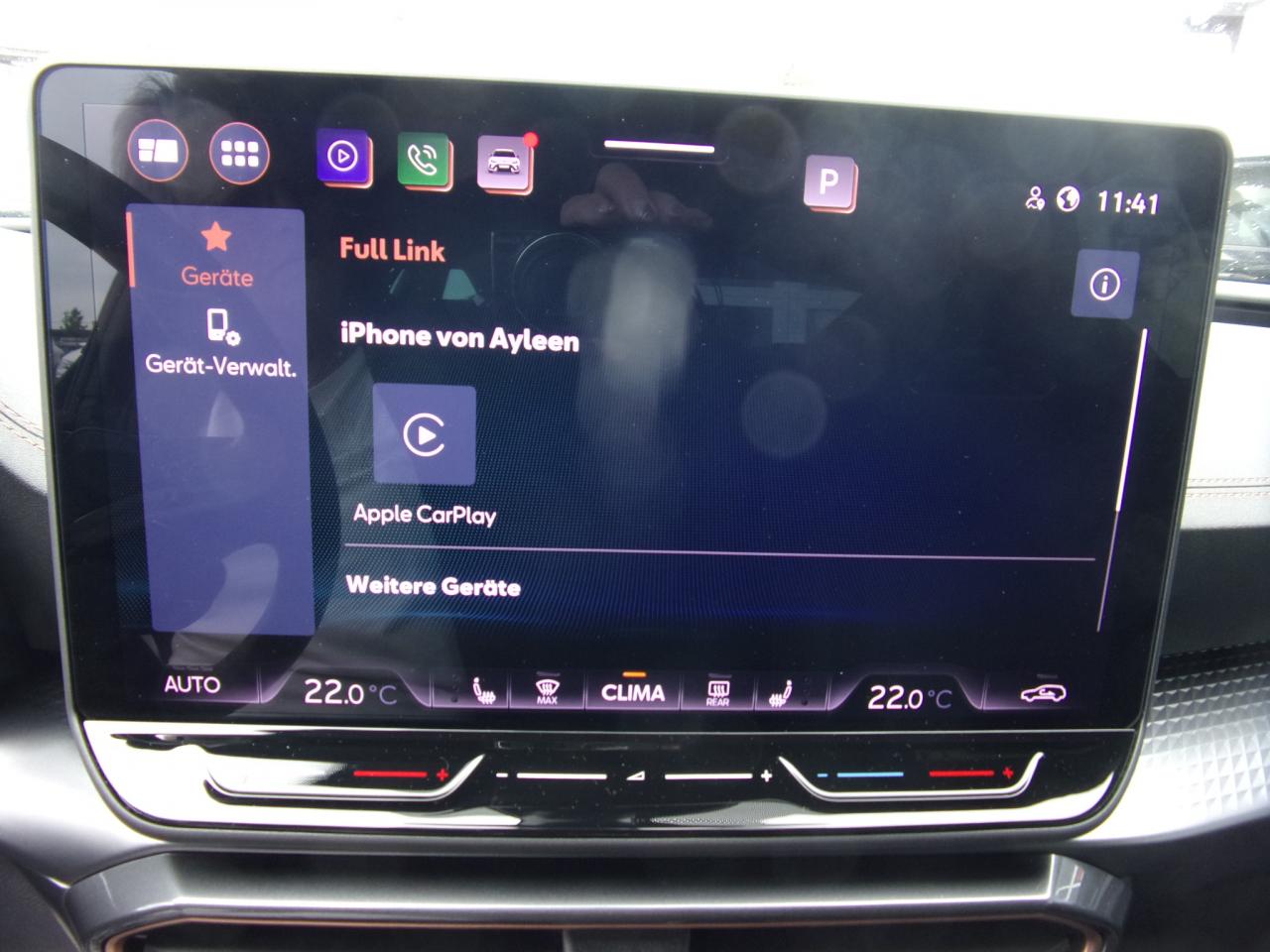 Cupra LEON SPORTSTOURER VZ 2.0 TSI DSG 4DRIVE SITZHEI. Bildbeschreibung: Cupra LEON SPORTSTOURER VZ 2.0 TSI DSG 4DRIVE SITZHEI.